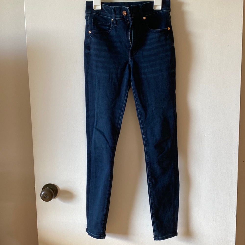 Express Women’s Mid Rise Skinny Jeans